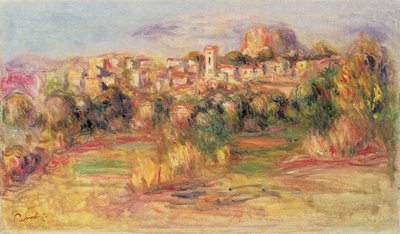Cagnes, c.1900 by Pierre Auguste Renoir